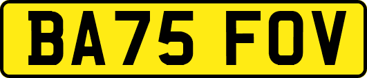 BA75FOV