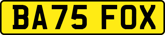 BA75FOX