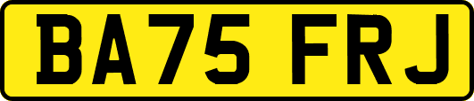 BA75FRJ