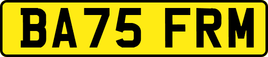 BA75FRM