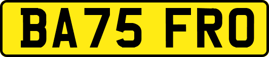 BA75FRO