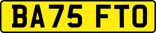 BA75FTO