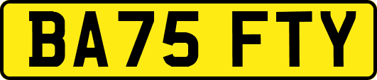 BA75FTY