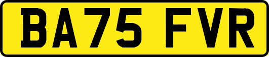 BA75FVR