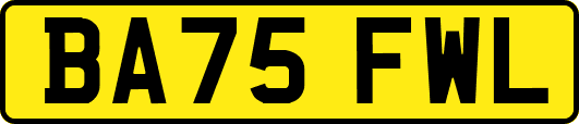 BA75FWL