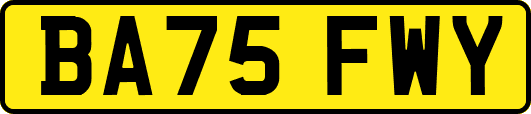 BA75FWY
