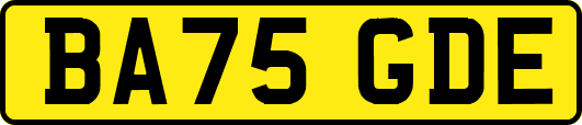 BA75GDE