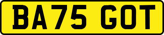 BA75GOT
