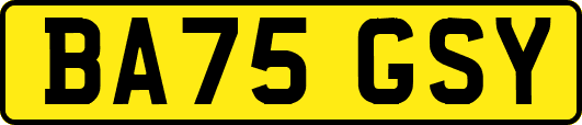 BA75GSY