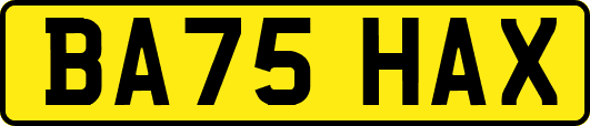 BA75HAX