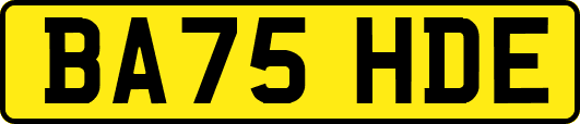 BA75HDE