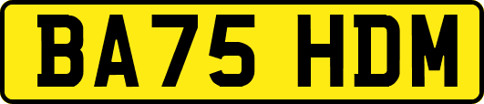 BA75HDM