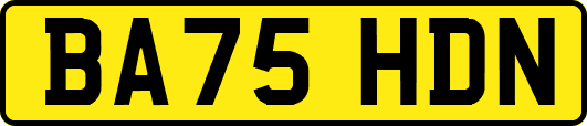 BA75HDN
