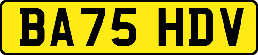 BA75HDV