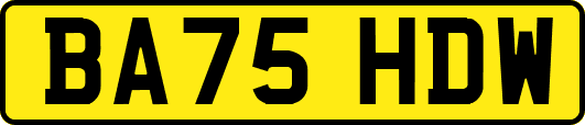 BA75HDW