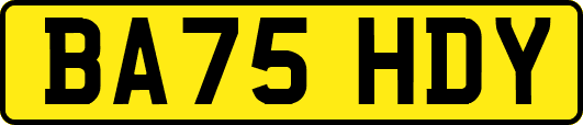 BA75HDY