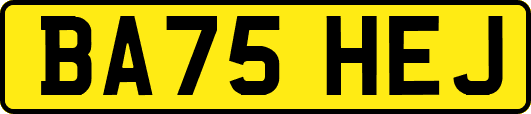 BA75HEJ