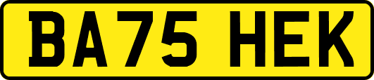 BA75HEK