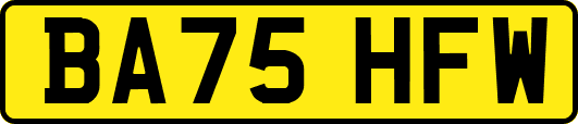 BA75HFW