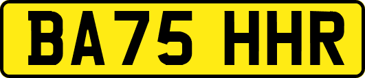BA75HHR
