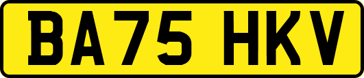 BA75HKV