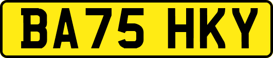 BA75HKY
