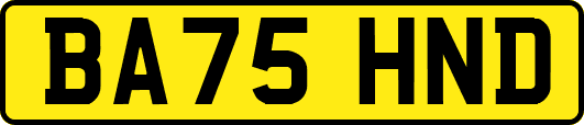BA75HND