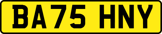 BA75HNY