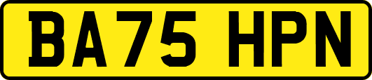 BA75HPN
