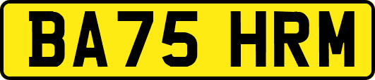 BA75HRM