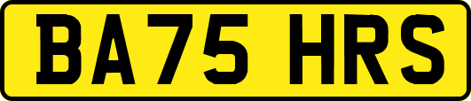 BA75HRS