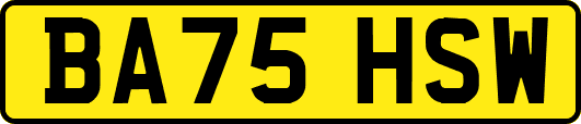 BA75HSW