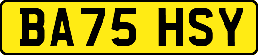 BA75HSY