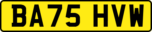 BA75HVW