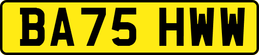 BA75HWW