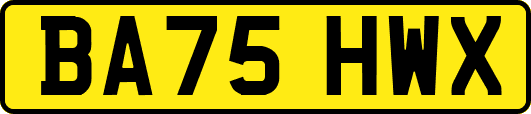 BA75HWX
