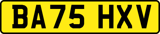 BA75HXV