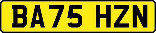 BA75HZN