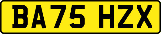 BA75HZX