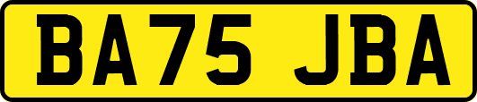 BA75JBA
