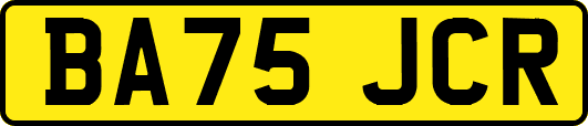 BA75JCR