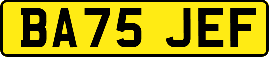 BA75JEF