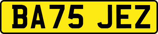 BA75JEZ