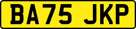 BA75JKP