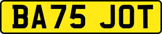 BA75JOT