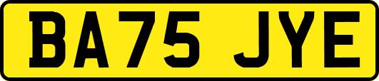 BA75JYE