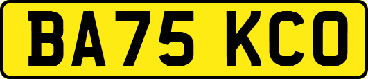 BA75KCO