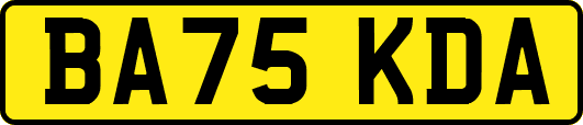 BA75KDA