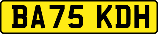 BA75KDH