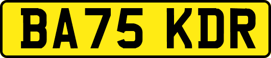 BA75KDR